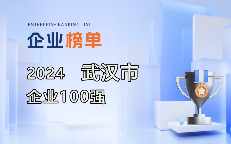 武汉百强企业《2024武汉企业100强》榜单发布，附完整榜单！